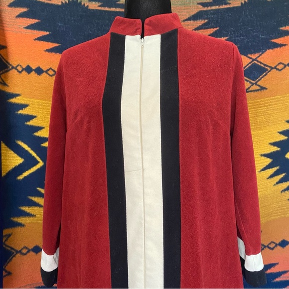 Vintage Vanity Fair House Dress Robe. Zip Up. Pockets. Size 10. USA. 70’s. - Picture 7 of 15